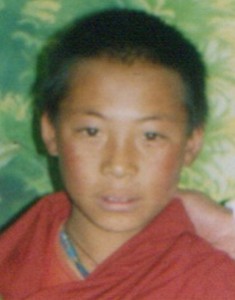 Lobsang, Age: 15, Onpo (Tibtranslit: dbon po) Monastery