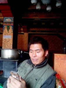 Tenzin Rangdol, a father if three young children, was arrested and disappeared. 