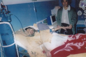 Nyima Dakpa Kyeri on his deathbed.