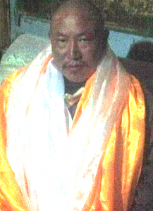 Ngawang Gyurmey in a photo taken soon after his release from prison