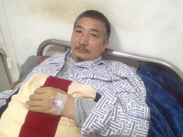 Jigme Gyatso admitted in Sangchu County People's hospital