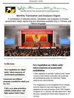 January Monthly Translation and Analyses Digest January Monthly Translation and Analyses Digest
