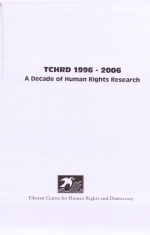 TCHRD 1996-2006: A decade of human rights research TCHRD 1996-2006: A decade of human rights research