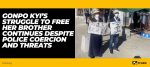 Gonpo Kyi’s struggle to free her brother continues despite police coercion and threats Gonpo Kyi’s struggle to free her brother continues despite police coercion and threats
