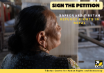 Signature Petition: Safeguard Tibetan refugee rights in Nepal Signature Petition: Safeguard Tibetan refugee rights in Nepal